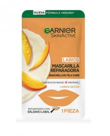 Garnier Mascarilla Tela Labios Mango