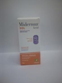 MIDERMUS SOLAR  F 50 Facial 70gr efecto seco