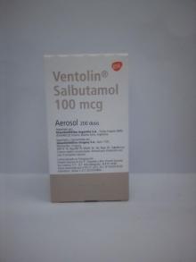 VENTOLIN INH 200 dosis salbutamol